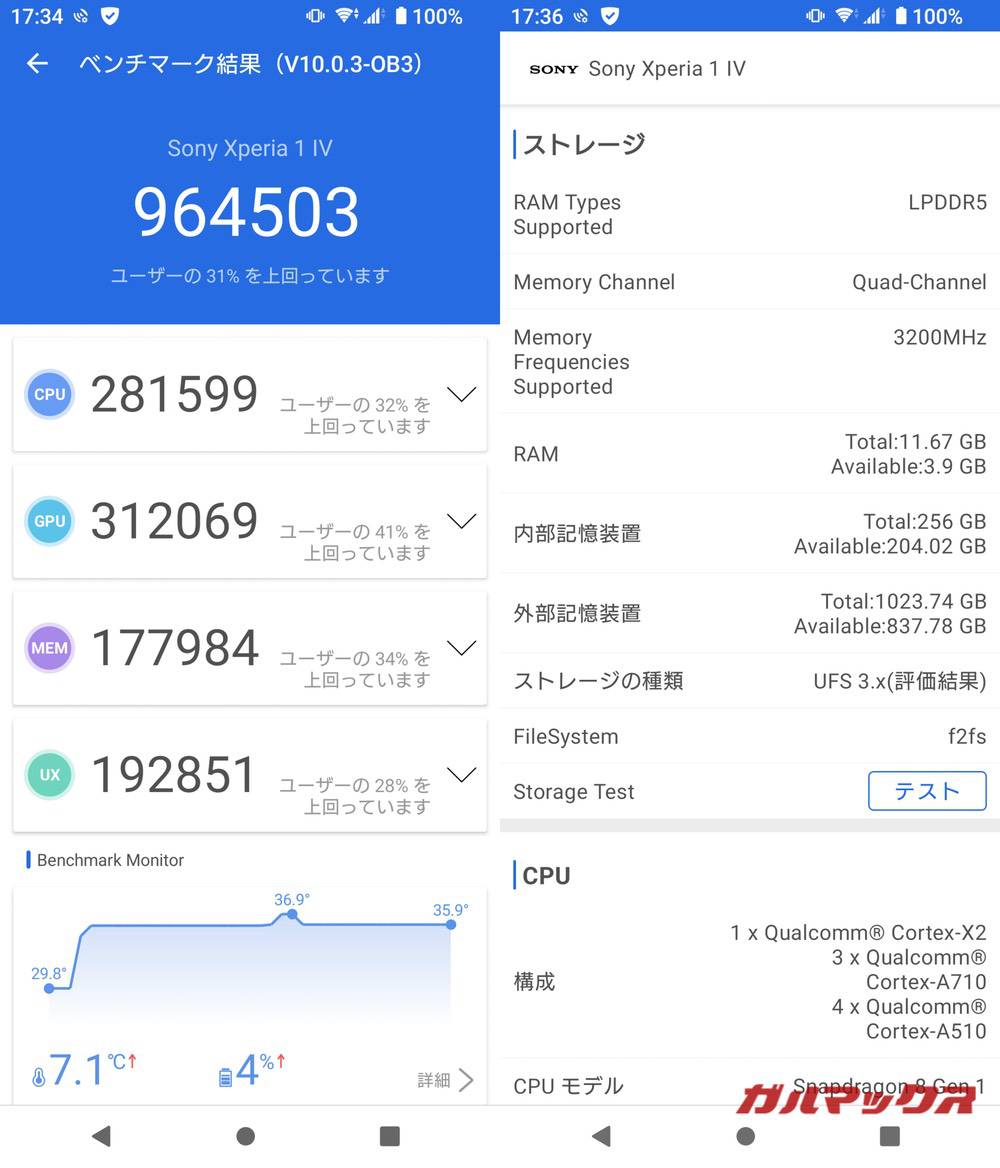 Xperia 1 IV antutu-06261505