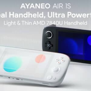 AYANEO AIR 1Sがクラファンに登場！Ryzen7 7840U、5.5型の有機EL、重さ405g～でめちゃ軽！