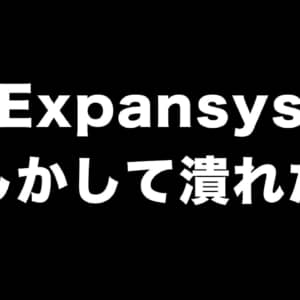 Expansys潰れた？サイトはアクセスできずSNSも更新停止。アフィも終了しちゃった