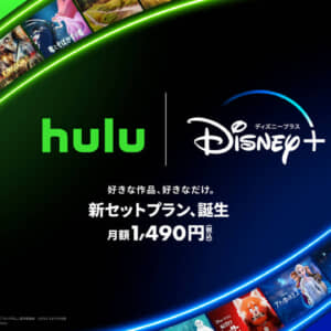 毎月526円お得！HuluとDisney+のセットプラン登場