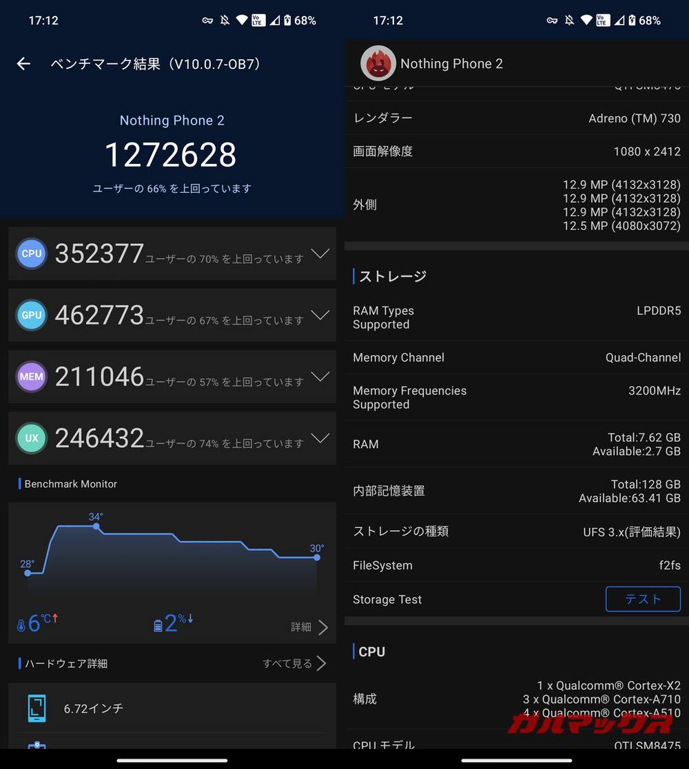 Nothing Phone (2) antutu-09041613