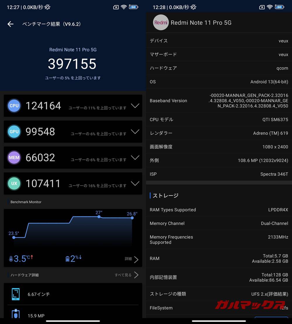 Redmi Note 11 Pro 5G antutu-09041623