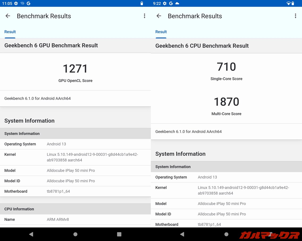 ALLDOCUBE iPlay 50 mini Pro