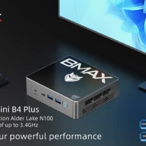 BMAX B4 Plusのスペックまとめ！フル機能対応のType-C端子にIntel N100を搭載したミニPC！