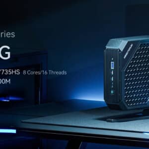ミニPC「Minisforum HX77G」でた！Ryzen 7 7735HS＋Radeon RX 6600Mで13万円から！