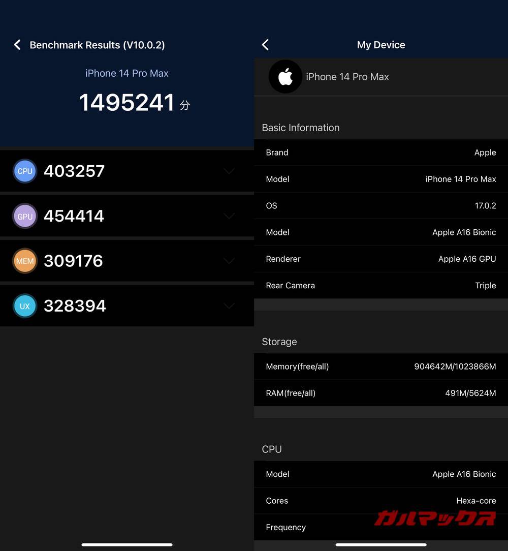 iPhone 14 Pro Max antutu-19131017