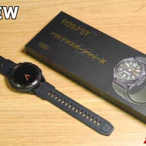 FOSMET H5の実機レビュー！有機EL、常時表示対応のイカついタフネスデザインウォッチを試す