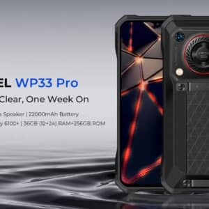 OUKITEL WP33 Proのスペック・対応バンドまとめ！5W巨大スピーカー、22,000mAhの特大バッテリーを搭載した頑丈スマホが爆誕