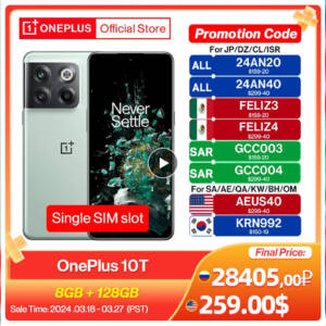 セールで旧機種も投げ売り。OnePlus 10Tは27日まで279ドルに割引中