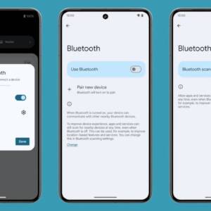 Android 15は紛失追跡ネットワーク構築で重要なBluetoothをオンにするよう促す機能が追加されるそうです