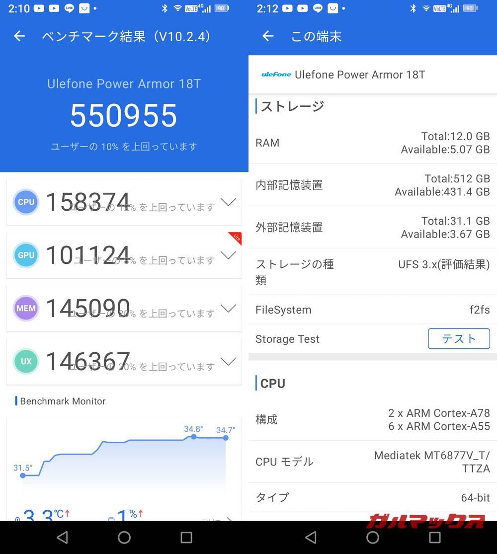 Ulefone Power Armor 18T Ultra antutu-04152136