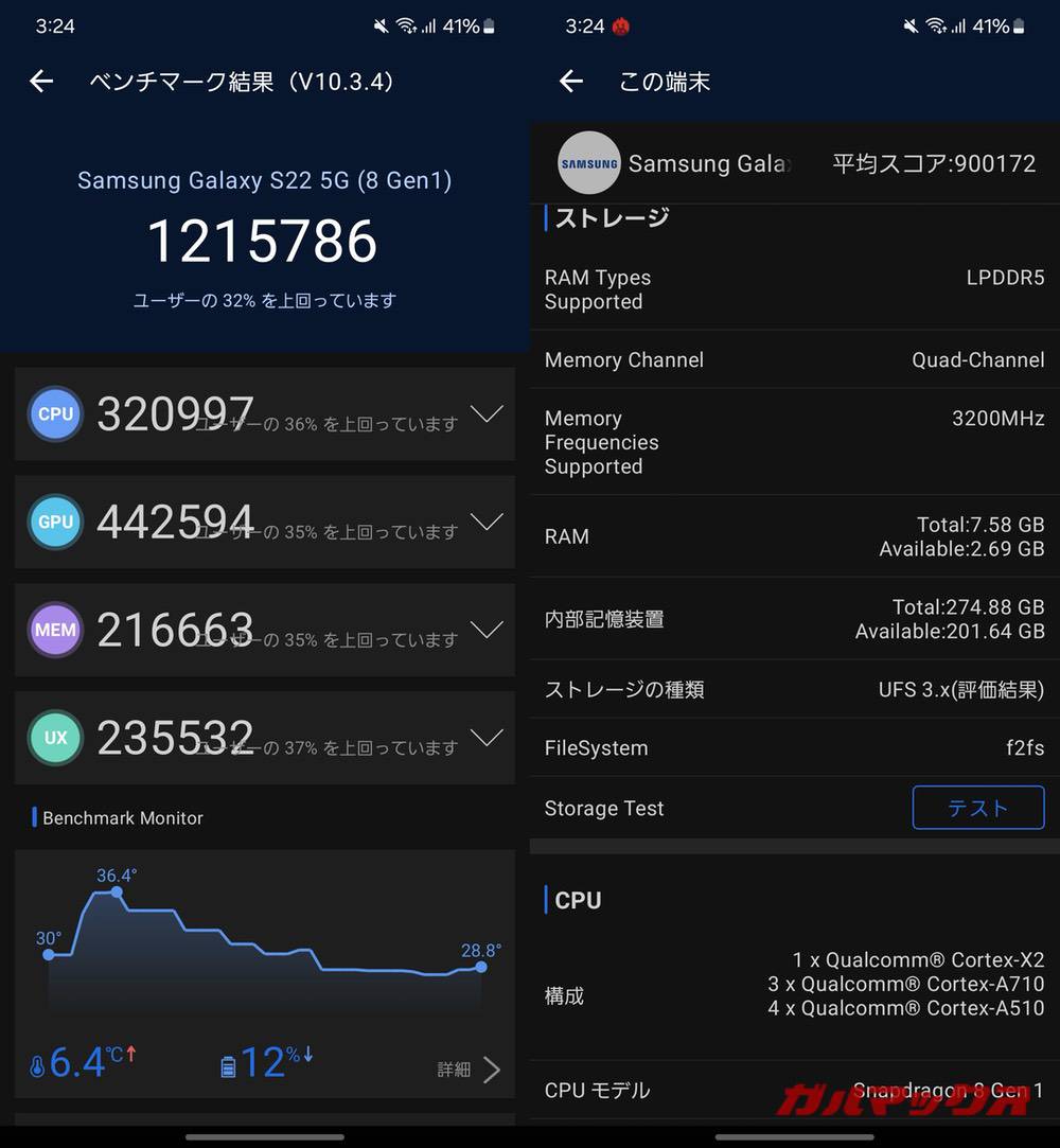 Galaxy S22 antutu-10151922
