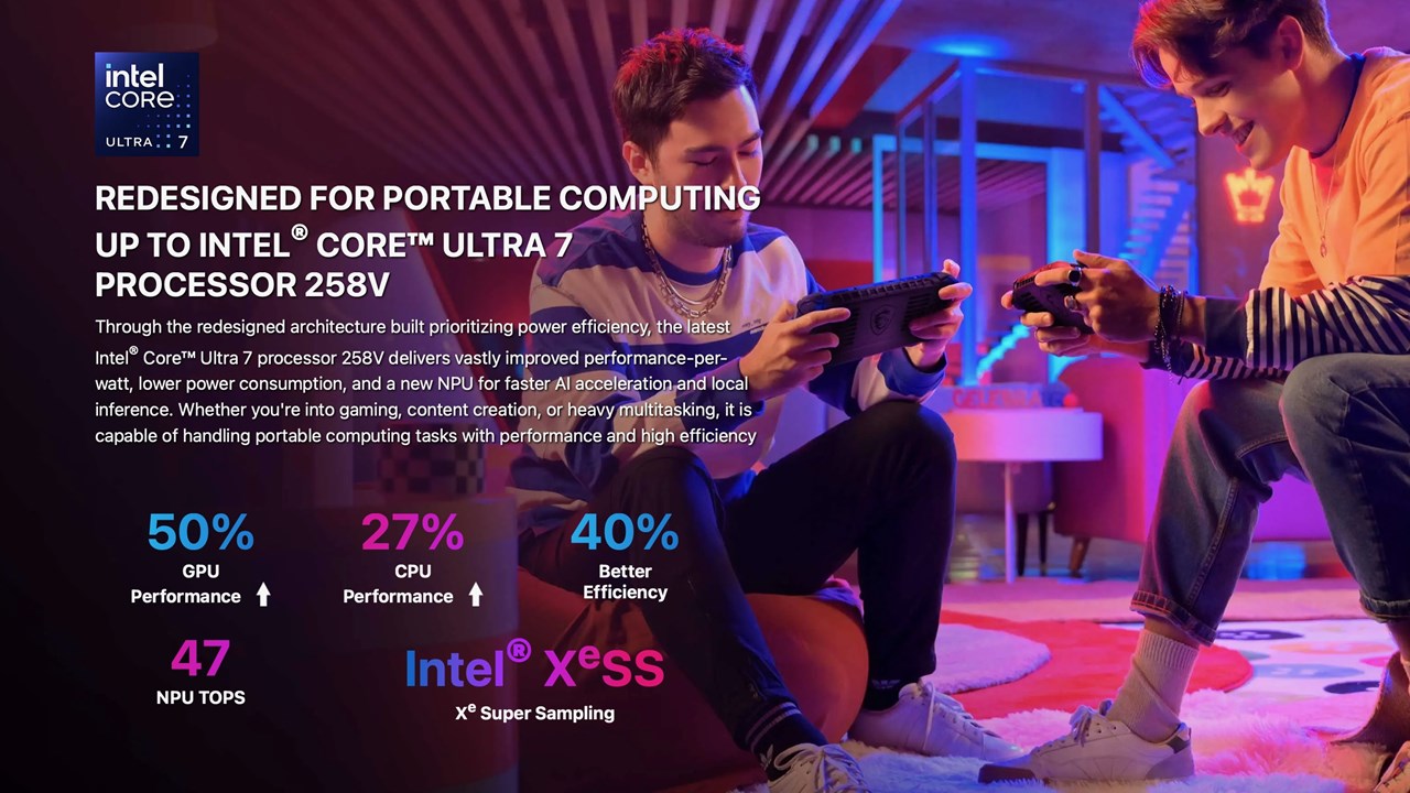 MSI Claw 8 AI+ A2VM/MSI Claw 7 AI+ A2VM