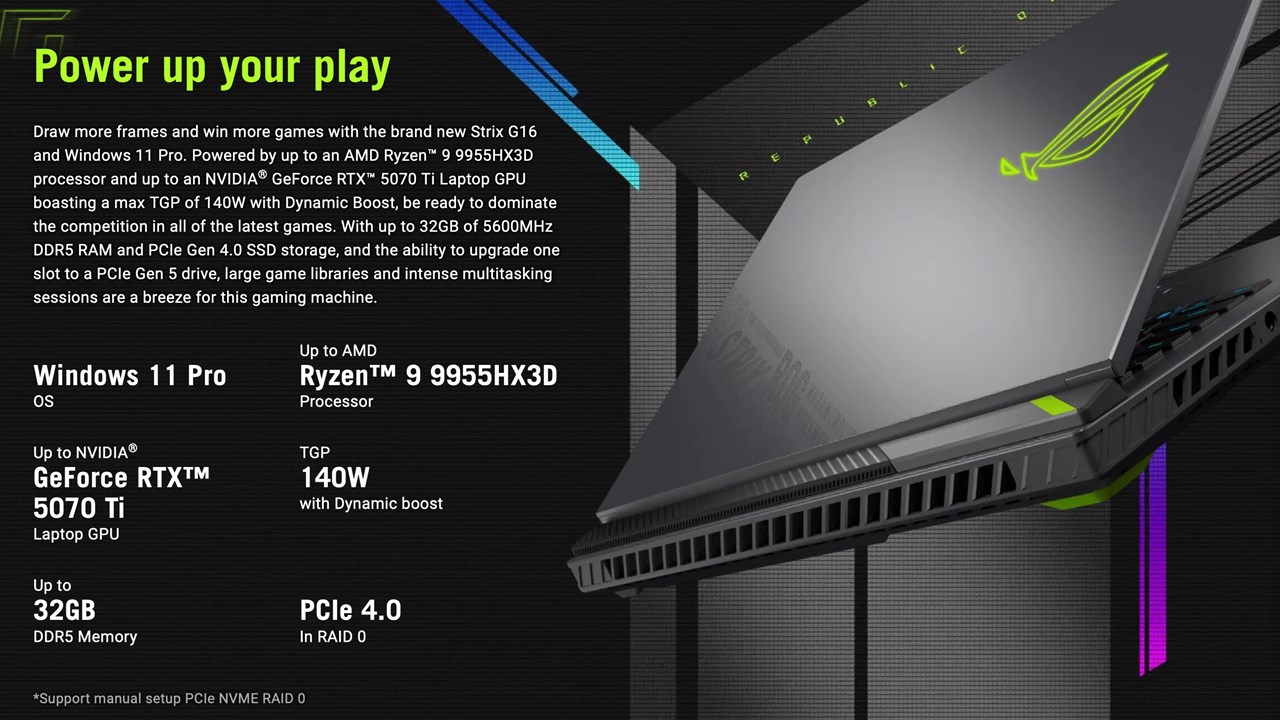 ROG Strix G16(2025)G614