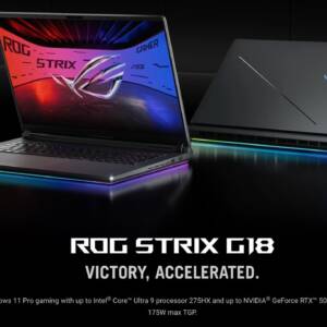 Core Ultra 9+RTX 5080のゲーミングノートPC、ROG Strix G18（2025）G815 / G16（2025）G615が登場！