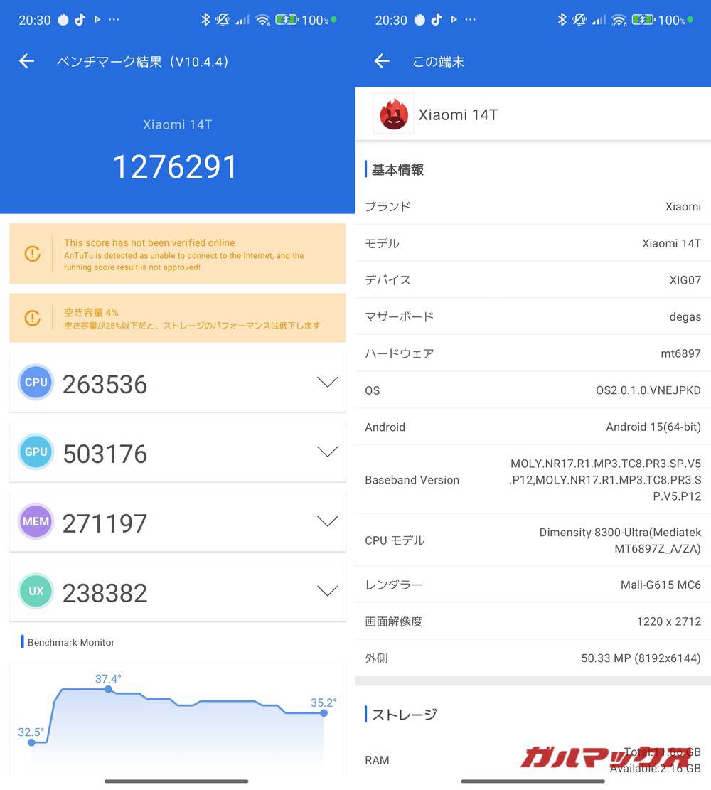 Xiaomi 14T antutu-03231415