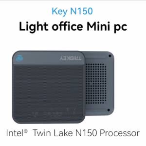 Trigkey Key N150のスペックまとめ！電源ユニットを内蔵しているIntel N150搭載ミニPC！