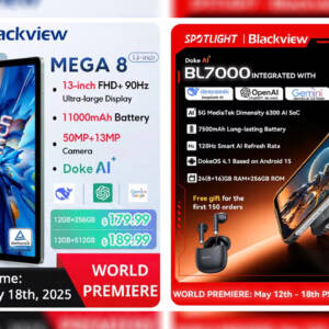 Blackviewのタブレットとタフネススマホがお買い得。「MEGA 8」「BL7000」がセール！