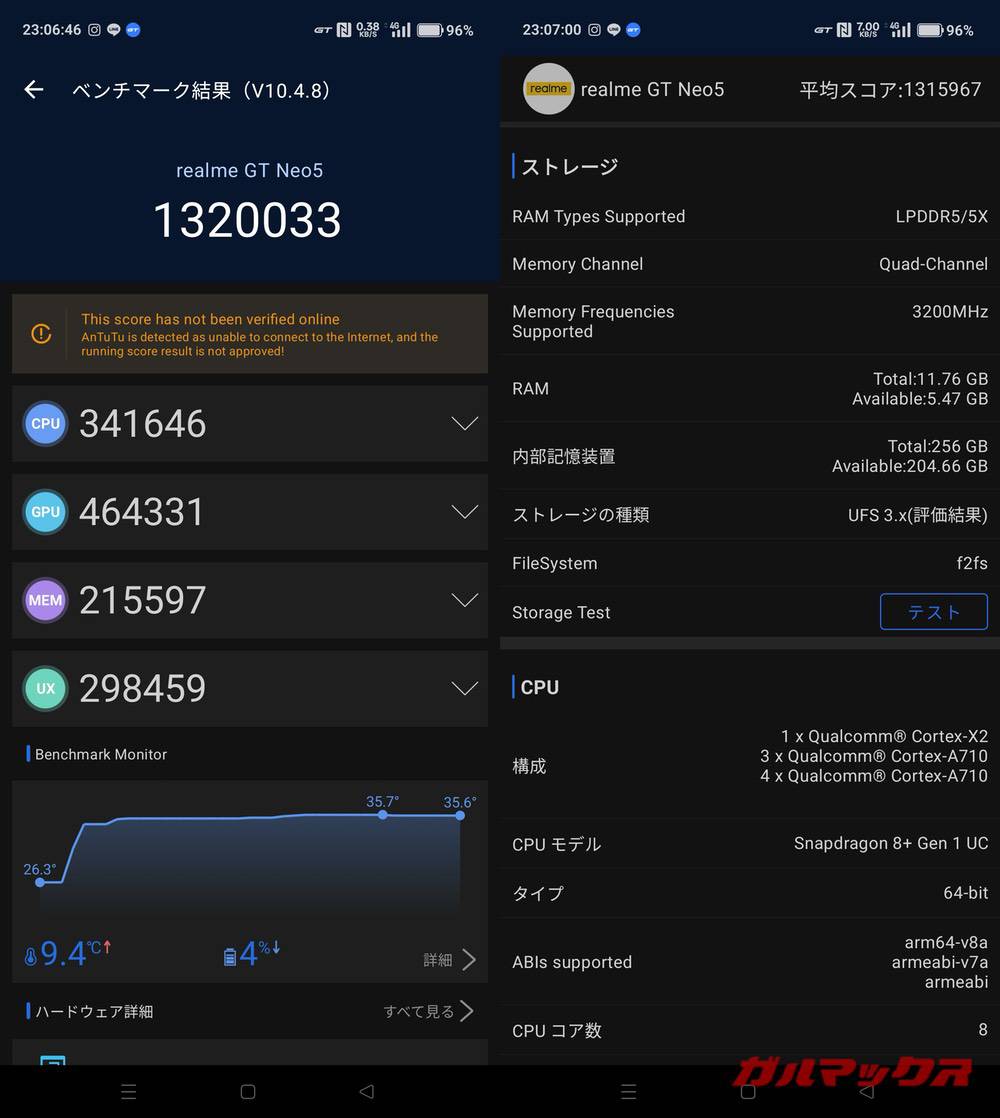 realme GT Neo 5 antutu-05071105