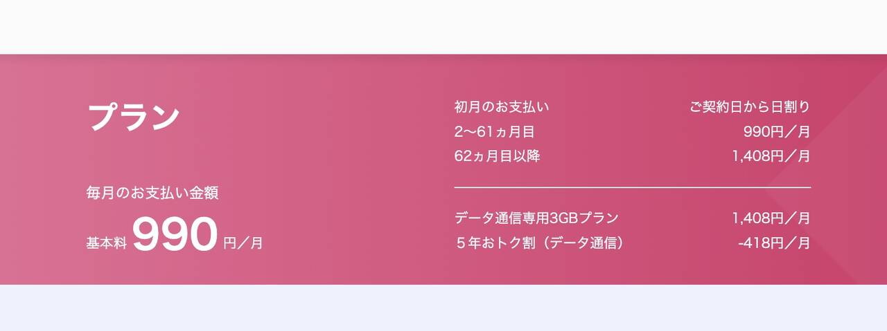 iPad A16がソフトバンクで端末代金月額300円は5年間有効