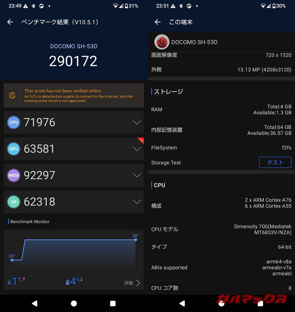 AQUOS wish3 antutu-06291007