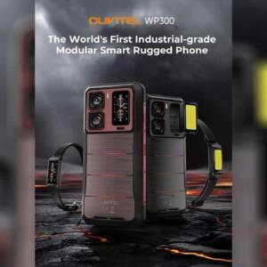 OUKITEL WP300のスペックまとめ！背面にスマートウォッチ+イヤホンやLEDライトを収納できるタフネス機！