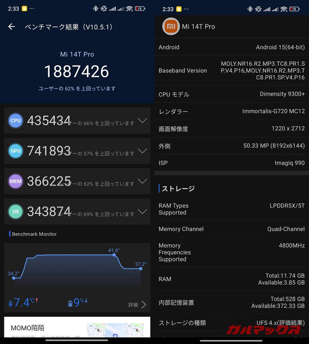Xiaomi 14T Pro antutu-06170945