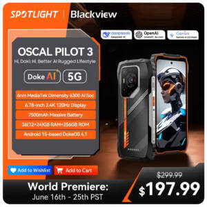 タフネススマホ「OSCAL PILOT 3」が安い！AliExpressセールで188ドル（約2.7万円）に