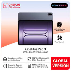 【約6.4万円】SD8 Elite搭載のOnePlus Pad 3がセール中！ハイエンドタブレットが安い貴重な機会を見逃すな！