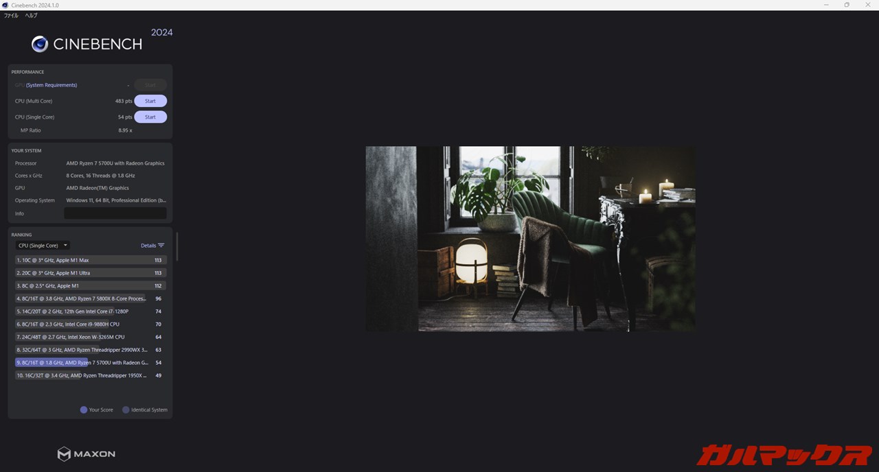 NiPoGi E3B 5700Uモデル