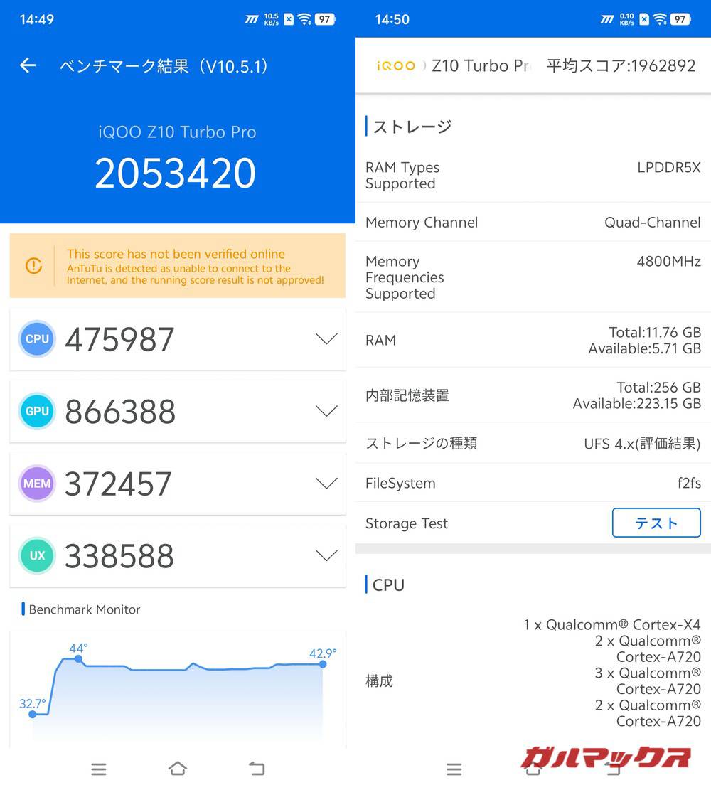 vivo iQOO Z10 Turbo Pro antutu-07011043