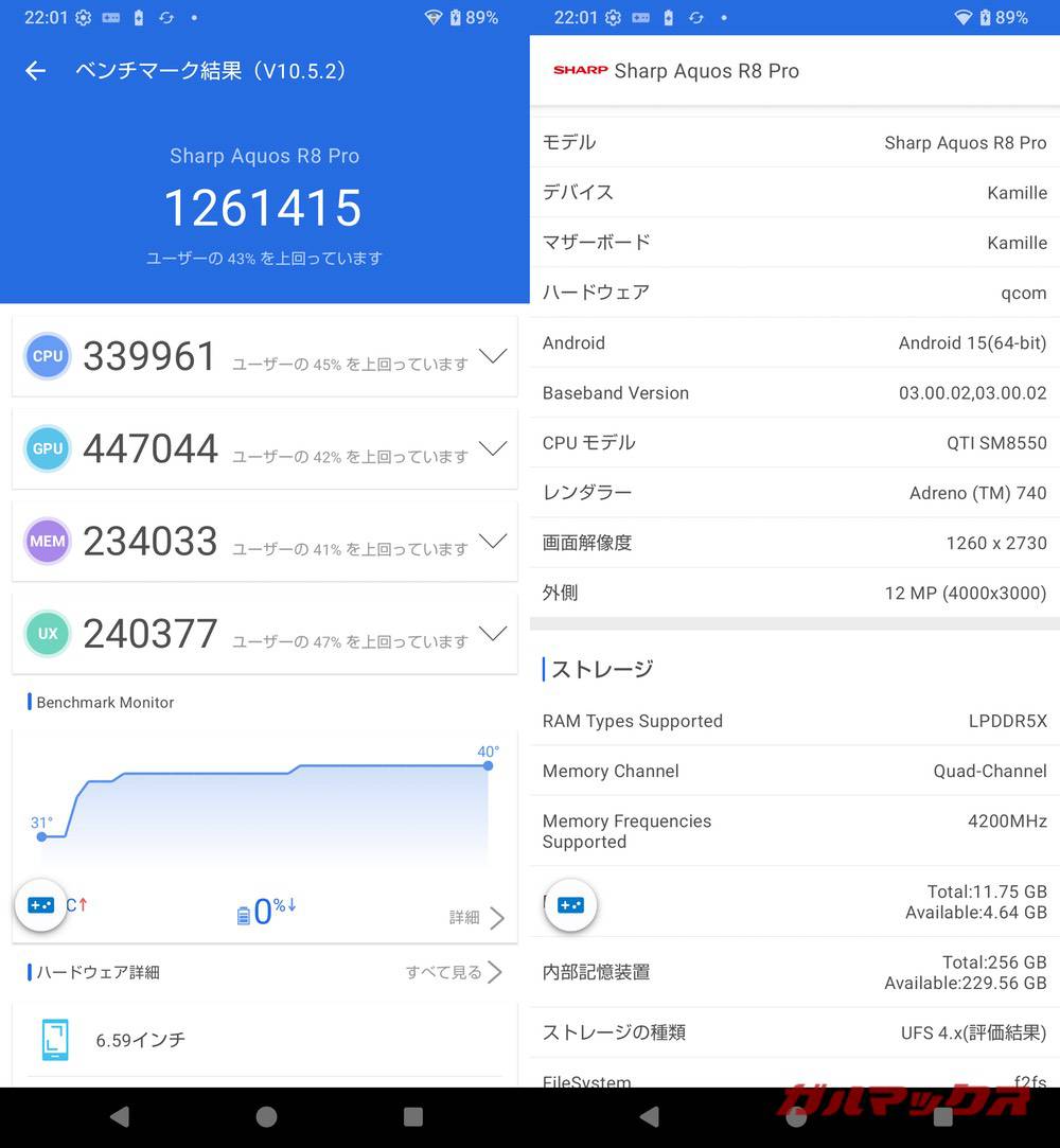 AQUOS R8 pro antutu-08141025