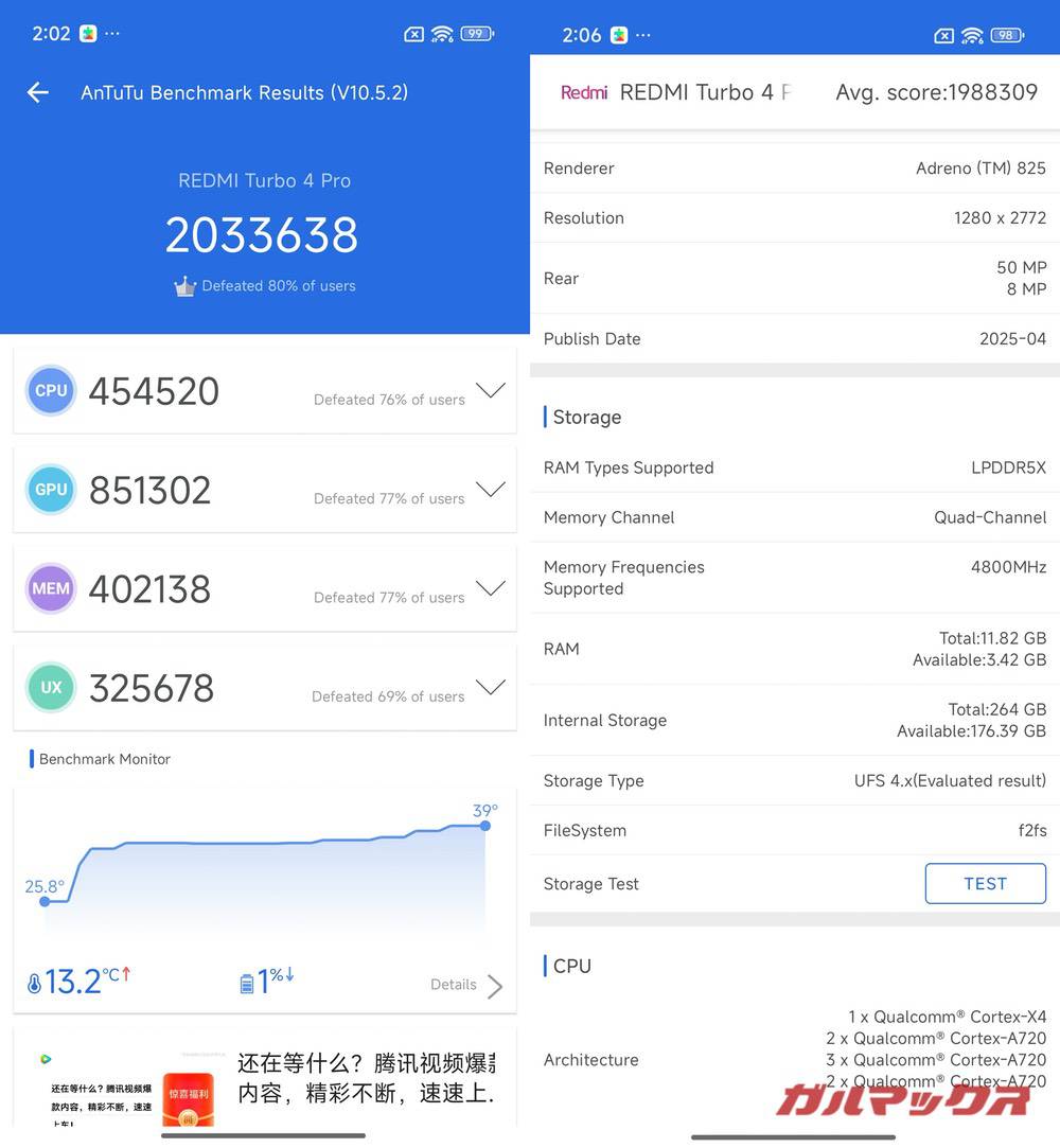 REDMI Turbo 4 Pro antutu-08141031